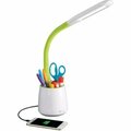 Luces Desk Lamp, White & Green LU3735999